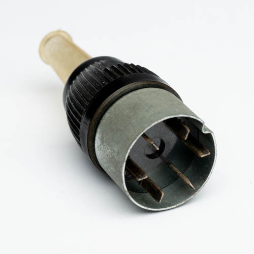 Amphenol Tuchel 6 pole male cable plug insert T3037-010for Neumann U47/48 used