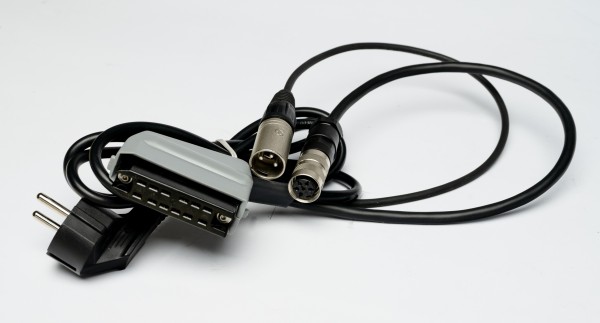 SonicWorld adaptercable for Neumann N52a/t Tube Mic PSU