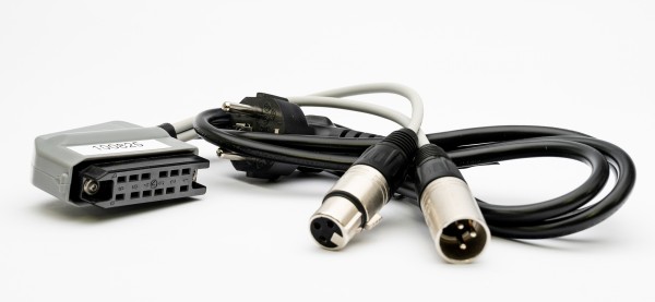 SonicWorld adaptercable for Siemens V70 with 12pole connector and XLR IN/OUT